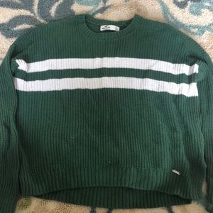 Green Hollister sweater